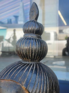 Busto in bronzo dorato di Shakyamuni Buddha