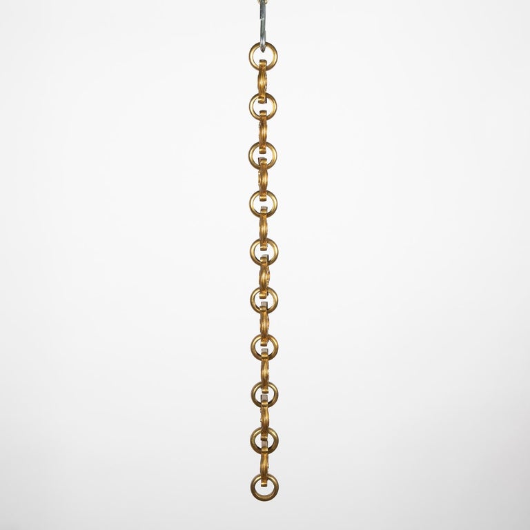 Gilt Bronze Chandelier Chain, Mid 19th Century For Sale at 1stDibs
