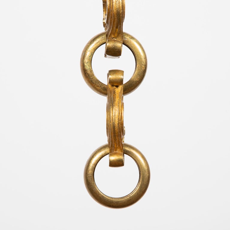Gilt Bronze Chandelier Chain, Mid 19th Century For Sale at 1stDibs