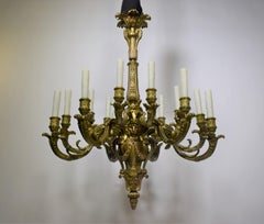 Gilt Bronze Chandelier