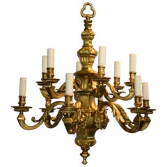 Gilt Bronze Chandelier