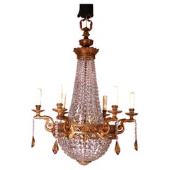 Gilt Bronze & Chandelier