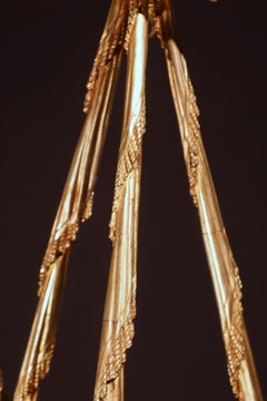 Gilt Bronze Cherub Chandelier