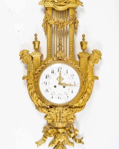 Orologio in bronzo dorato, XIX secolo