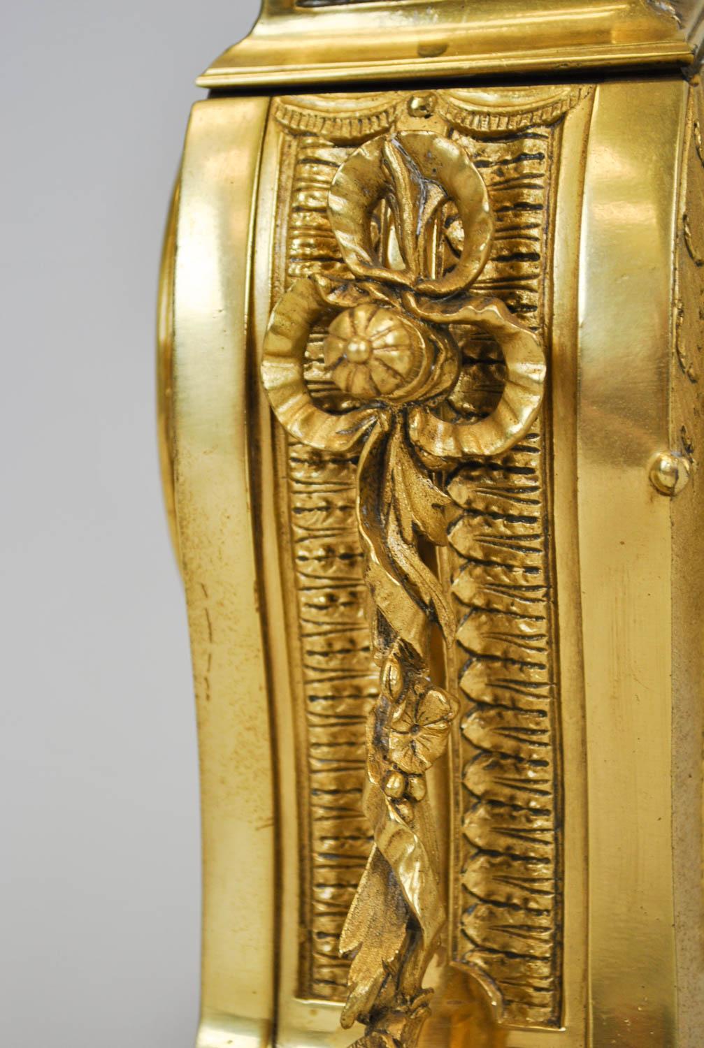 Reloj de Bronce Dorado, Siglo XIX Francés en venta