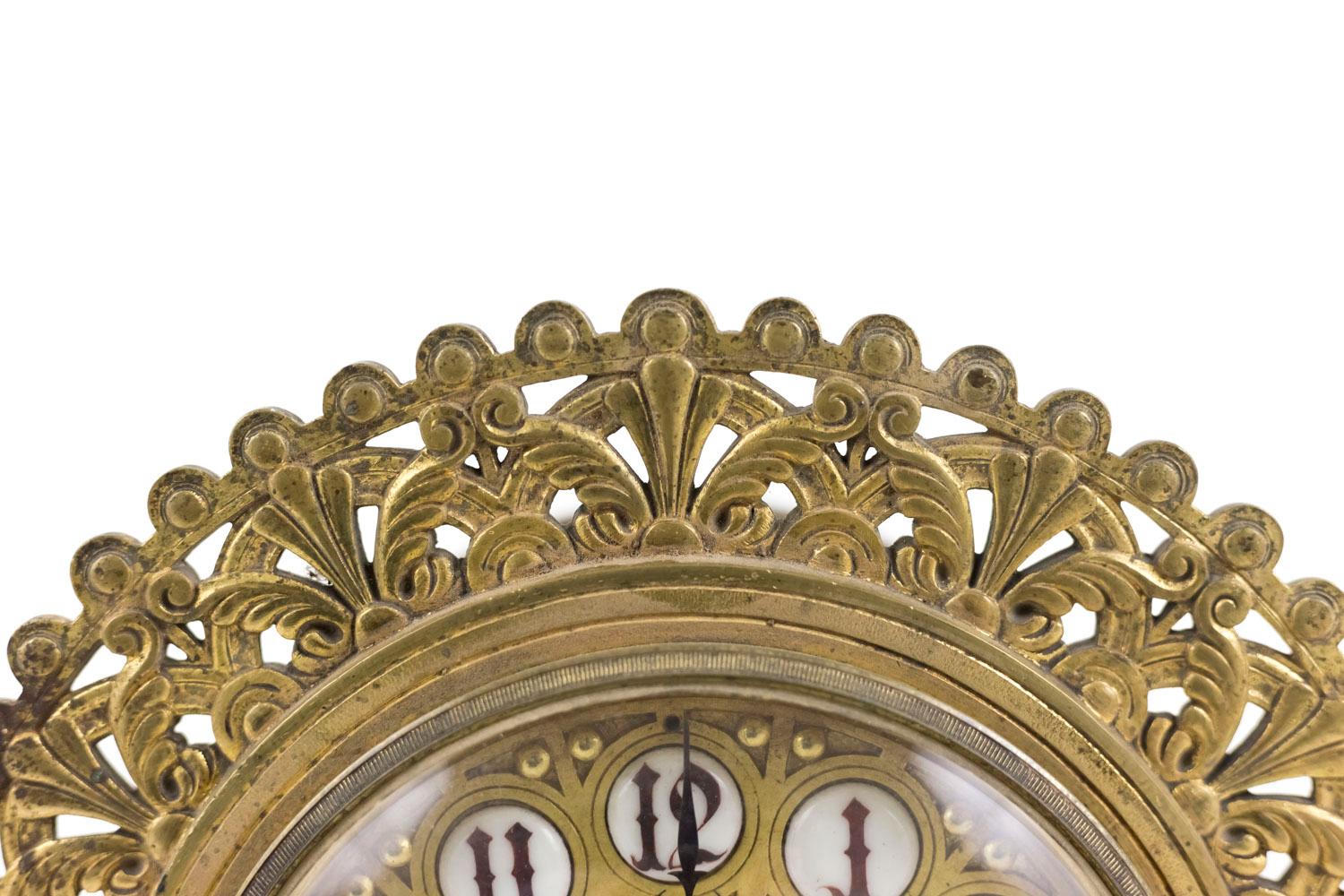 Gilt Bronze Clock of the Art Nouveau Period 2
