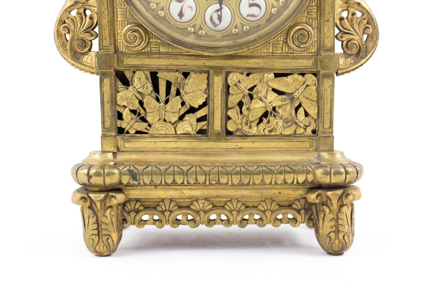 Gilt Bronze Clock of the Art Nouveau Period 3