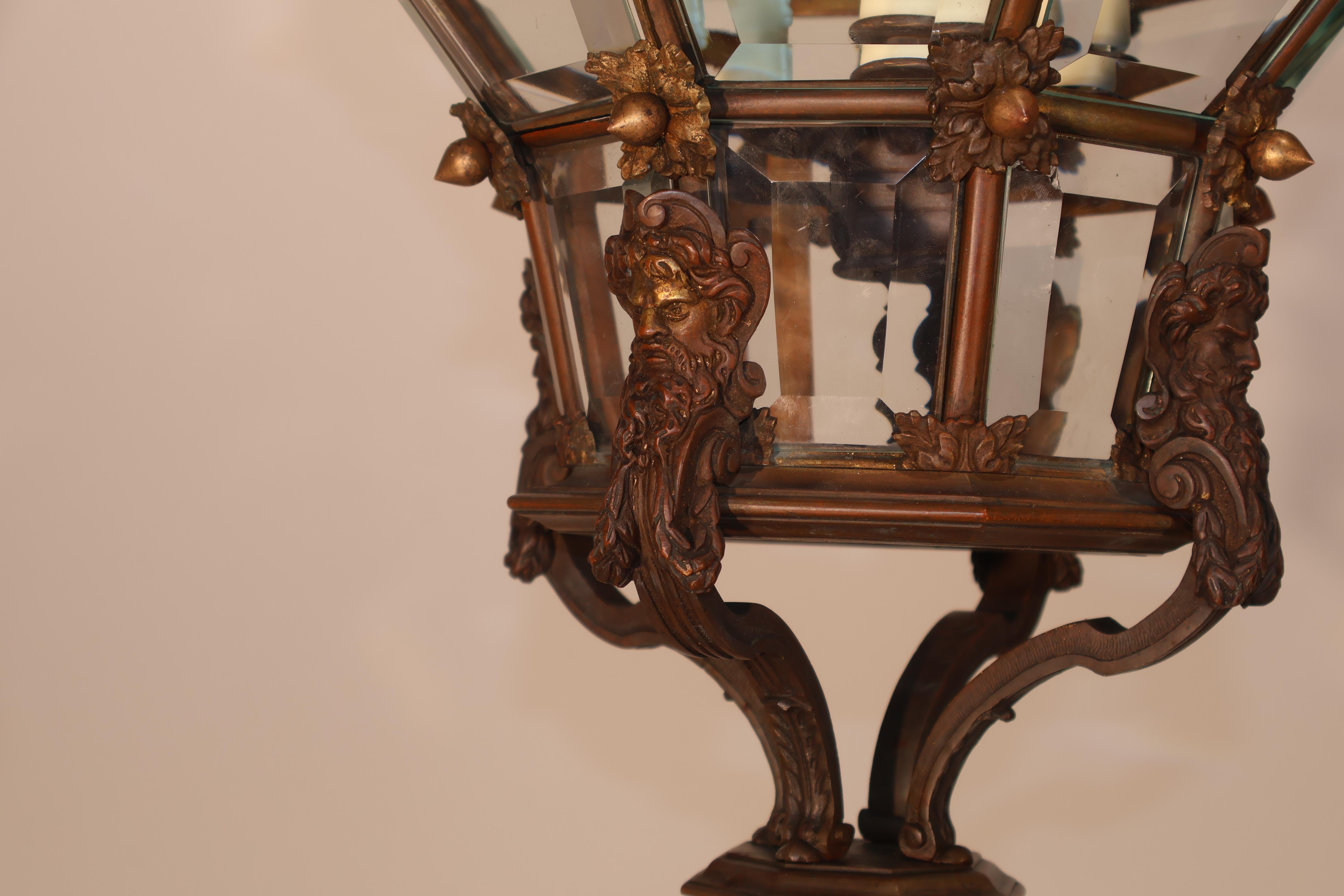 Gilt Bronze & Crystal 