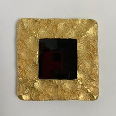 Gilt Bronze Edouard Rambaud Picture Frame, circa 1990, Paris, France.