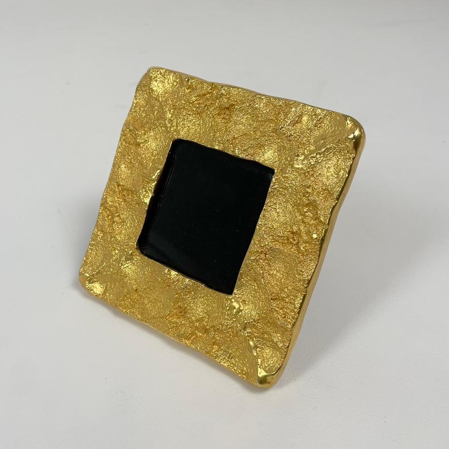 Marco de bronce dorado Edouard Rambaud, hacia 1990, París, Francia. Bronce en venta