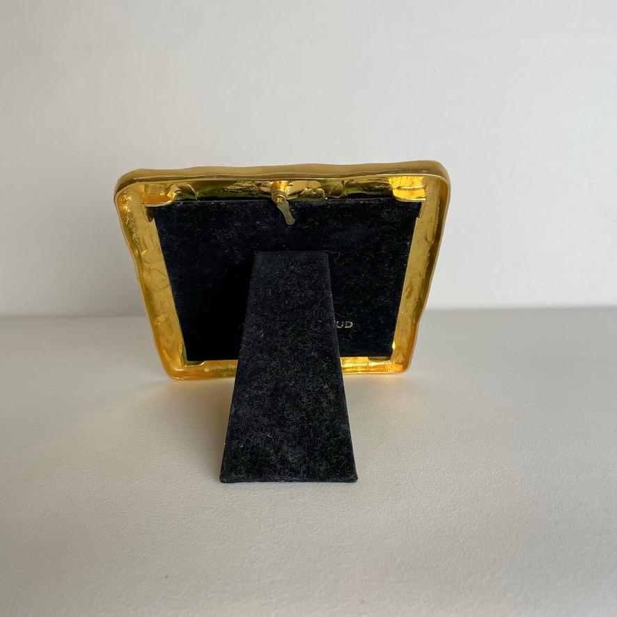 Marco de bronce dorado Edouard Rambaud, hacia 1990, París, Francia. en venta 1