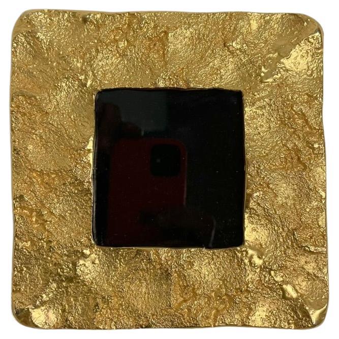 Marco de bronce dorado Edouard Rambaud, hacia 1990, París, Francia.