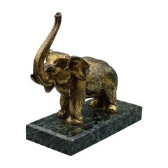 Gilt Bronze Elephant
