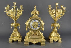 Rivestimento per caminetto in bronzo dorato firmato G. Philippe Palais Royal a Parigi