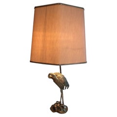 Airone in bronzo dorato di Maison Baguès