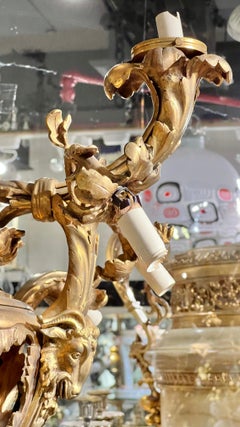 Gilt Bronze in French Louis XV / XVI Style