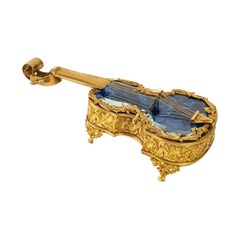 Gilt Bronze Jewelry Box 19th Century