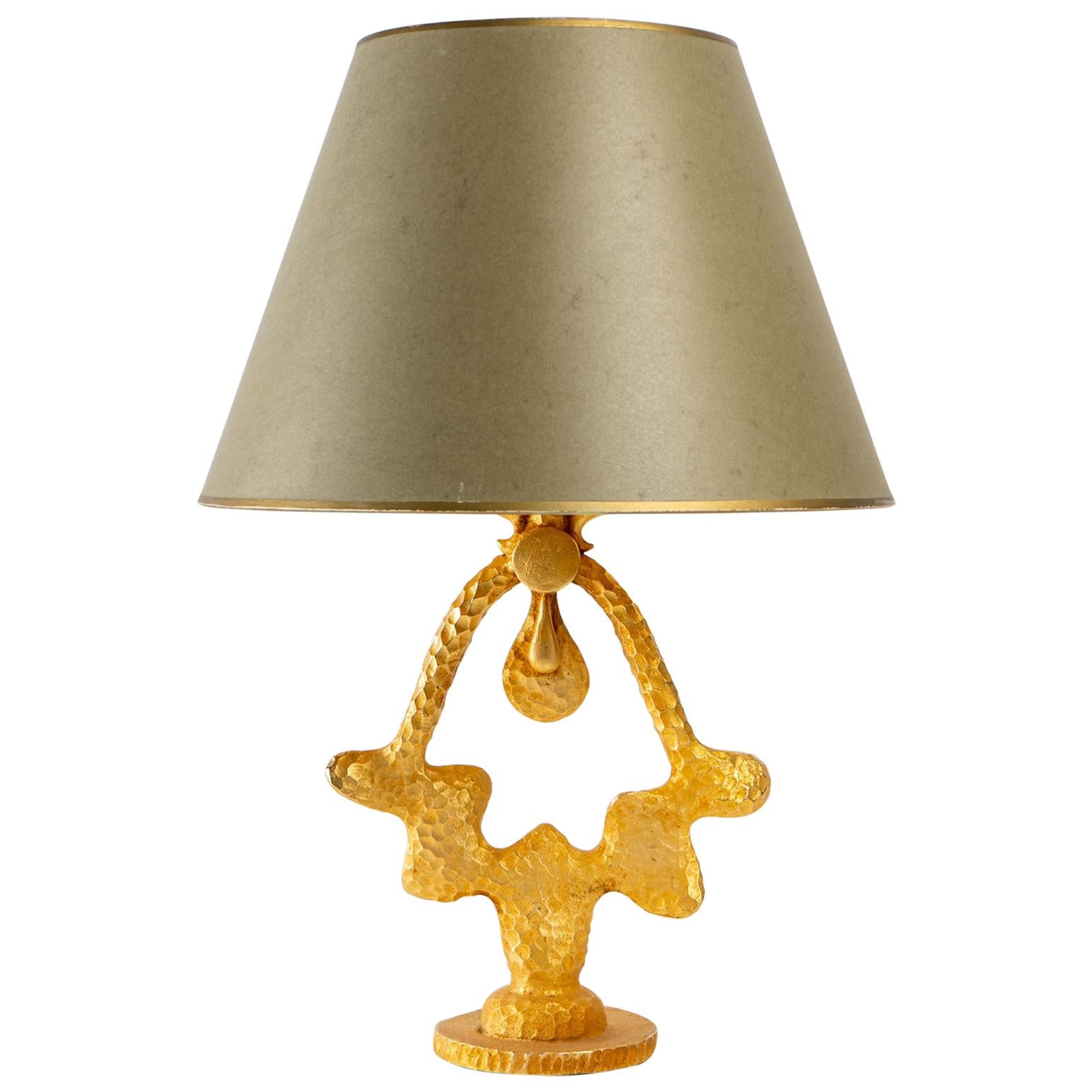 Gilt Bronze Lamp