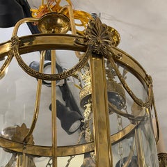 Gilt bronze lantern