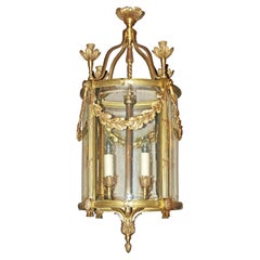Vintage Gilt bronze lantern