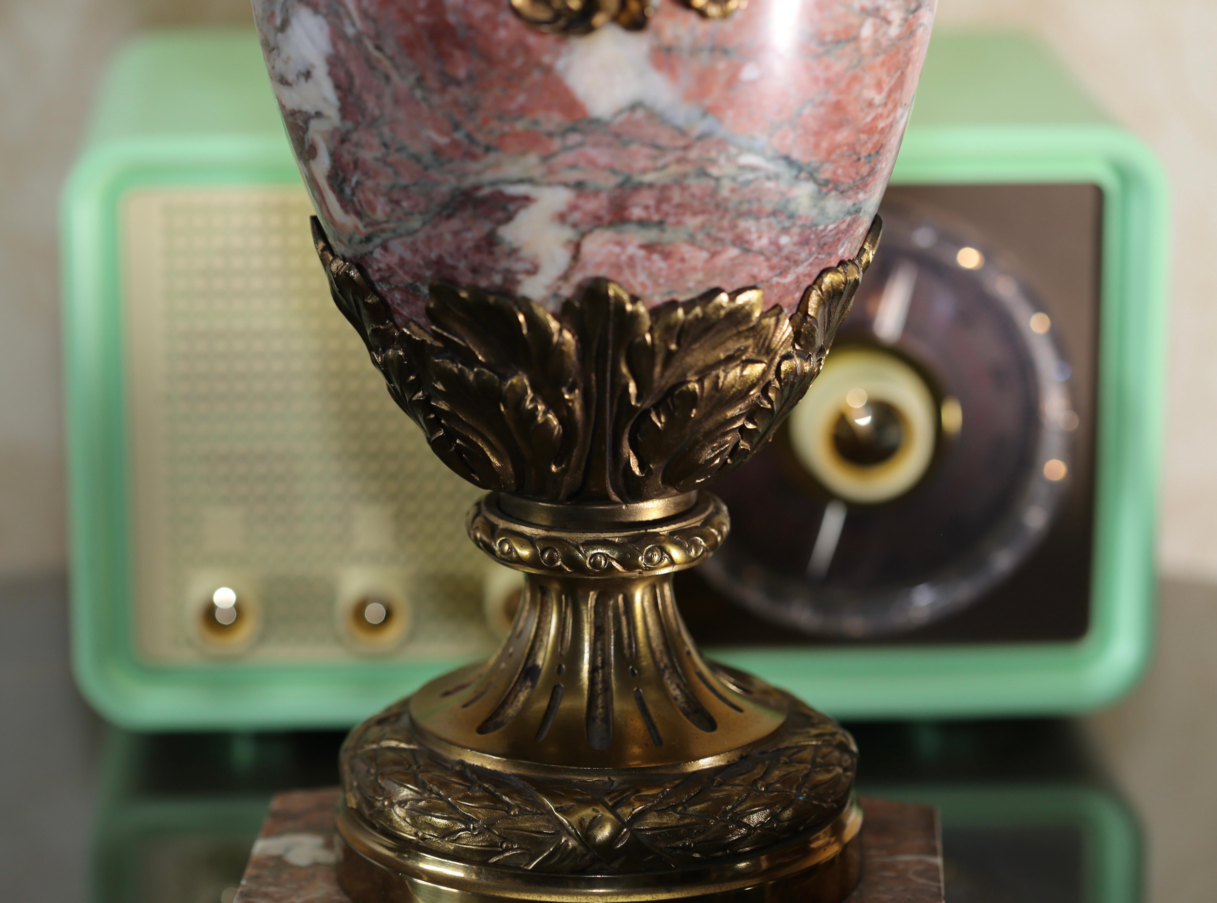 Gilt-Bronze Marble Table Lamp Early 20th Century - Christie's 2011 Auction For Sale 10