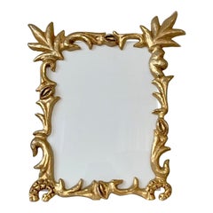 Gilt Bronze Mathias Signed Picture Frame for Fondica, circa 1990, France.