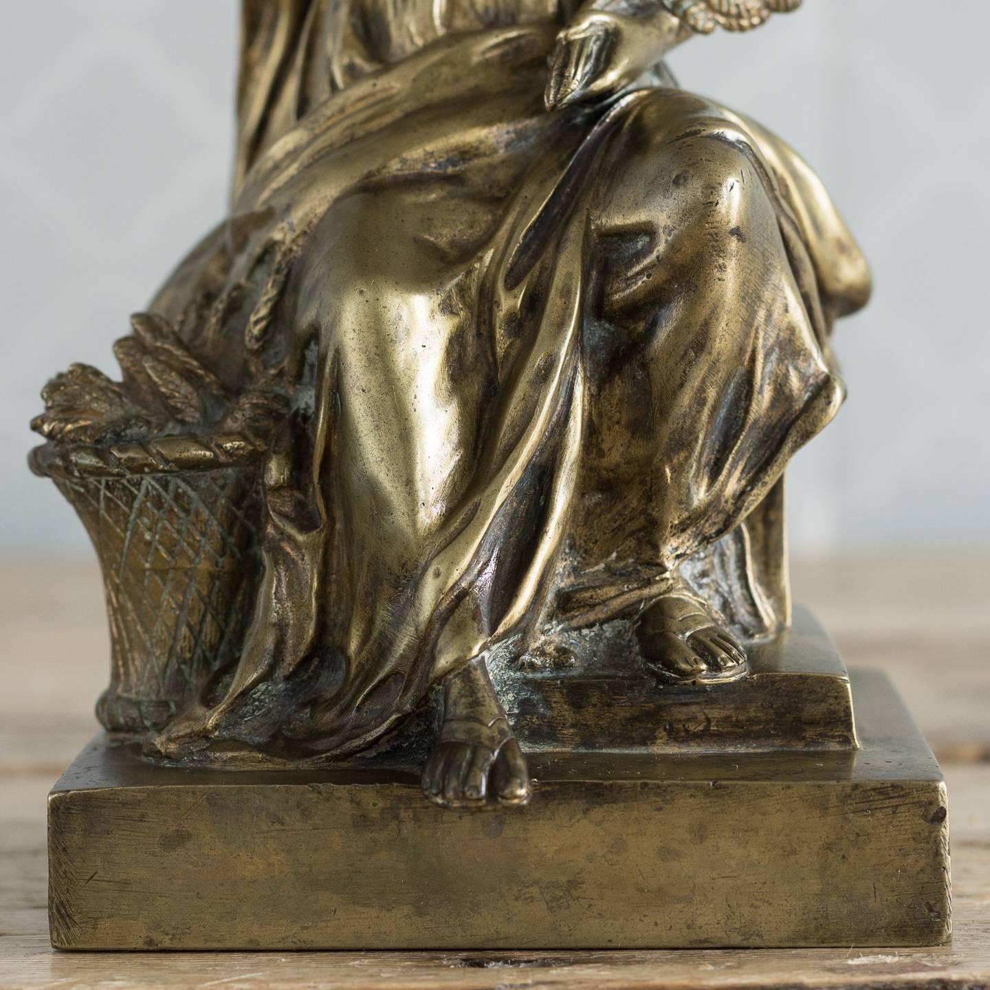 Vergoldetes Keramikmodell aus Bronze im Angebot 8