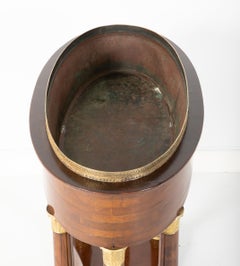 Gilt Bronze Mounted Empire Style Mahogany Jardinière
