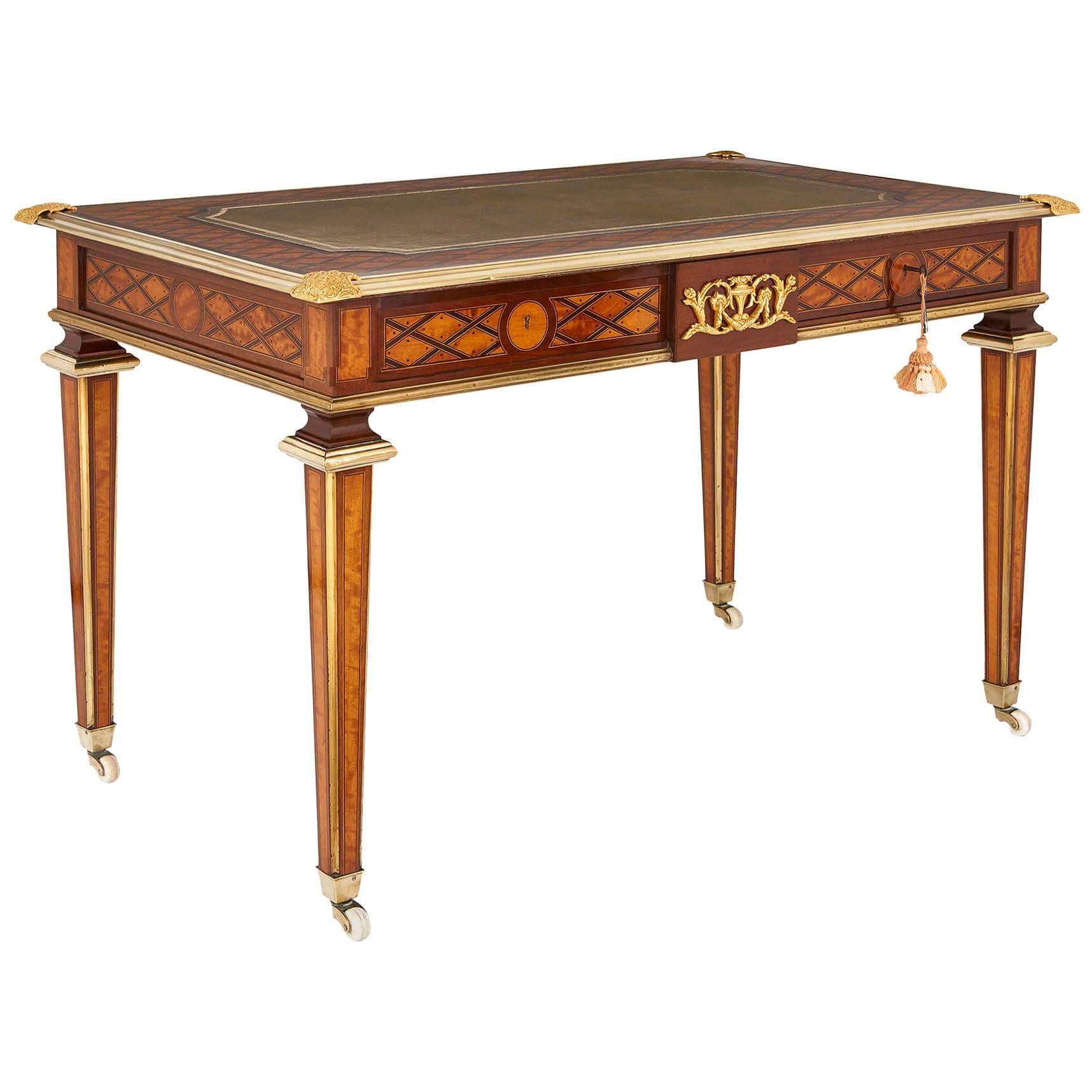 Donald Ross Style Walnut Roll Top Bureau Desk For At 1stdibs