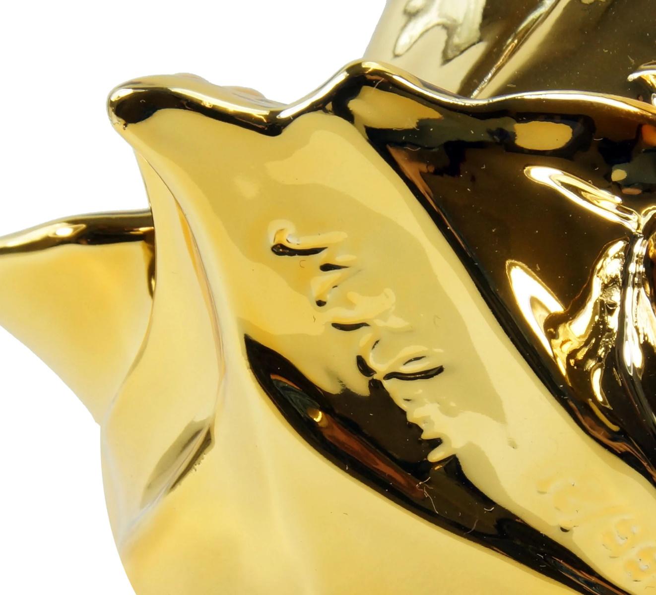 Serviergeschirrhalter aus vergoldeter Bronze mit dem Kopf eines Löwen, 20. Jahrhundert. (Vergoldet) im Angebot