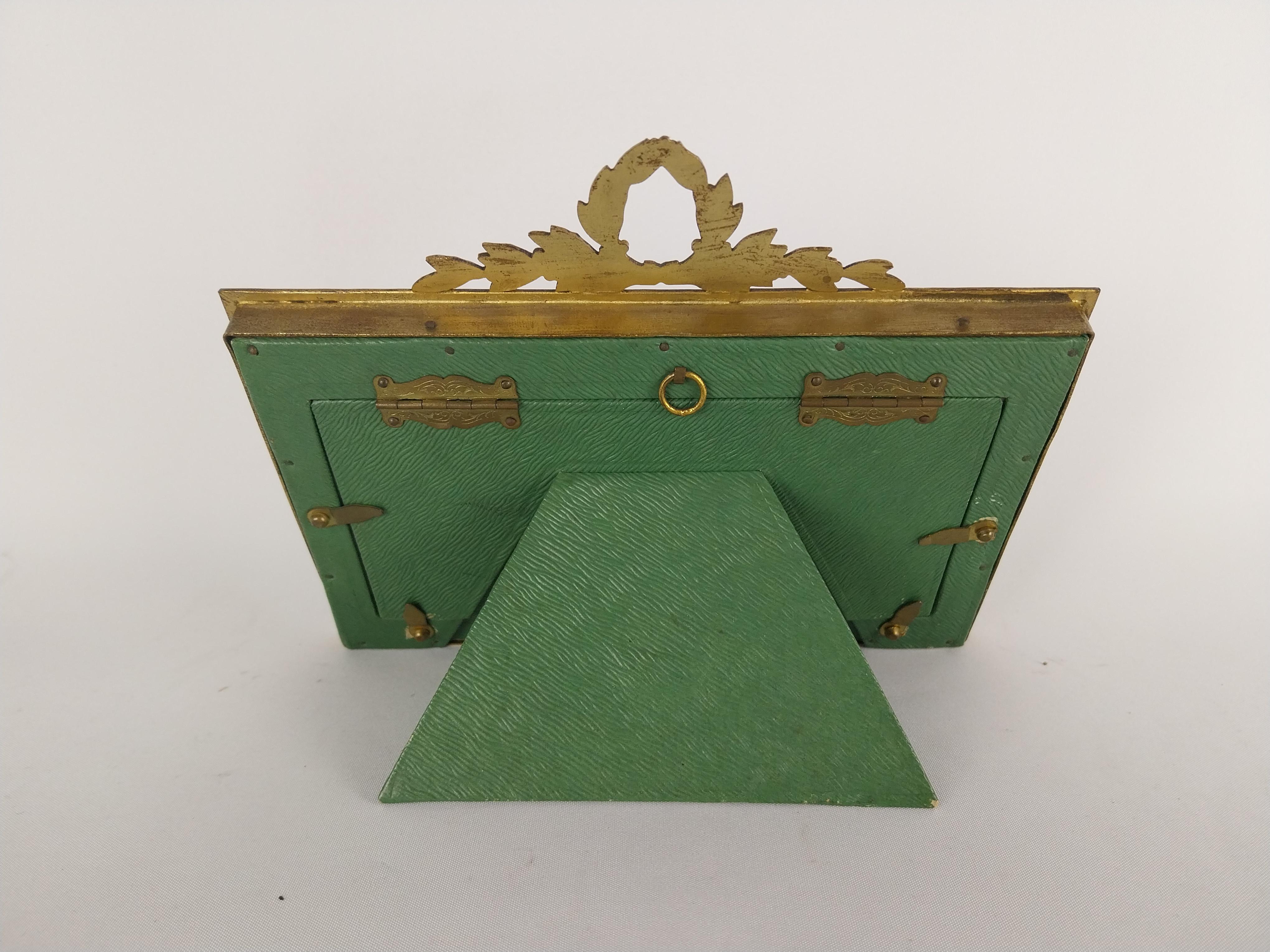 Marco de fotos de bronce dorado francés en Bueno estado para la venta en Staffordshire, GB