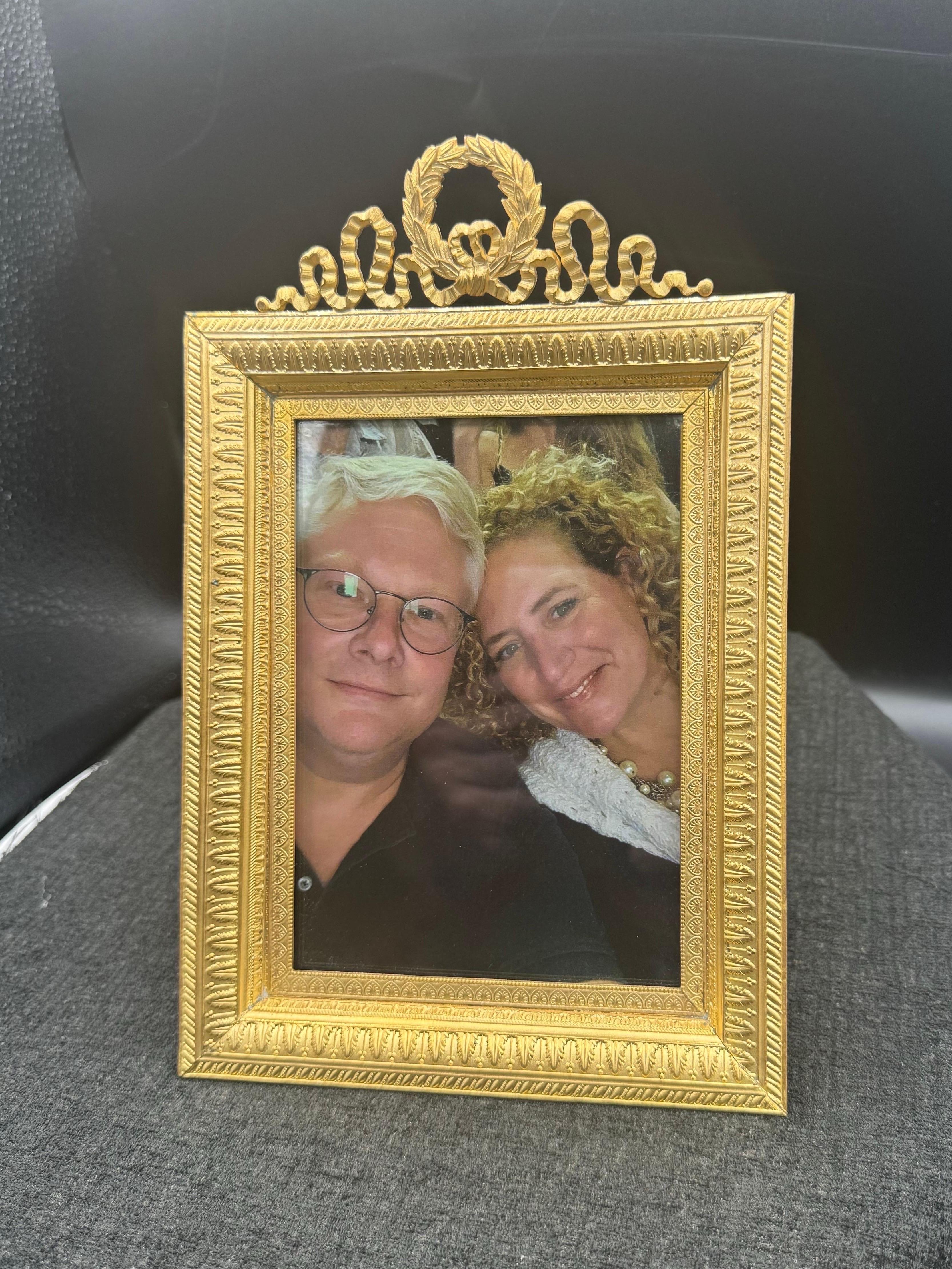 Victorian Gilt-Bronze Picture Frame