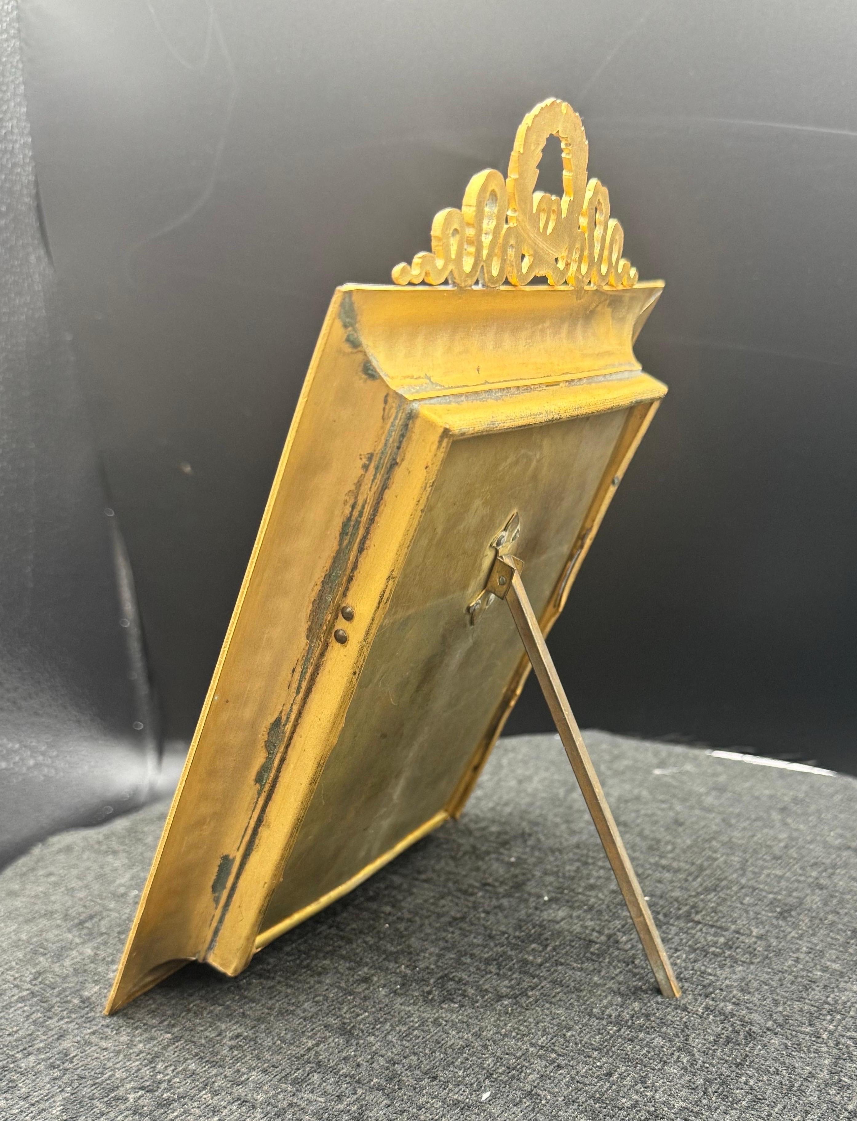 19th Century Gilt-Bronze Picture Frame