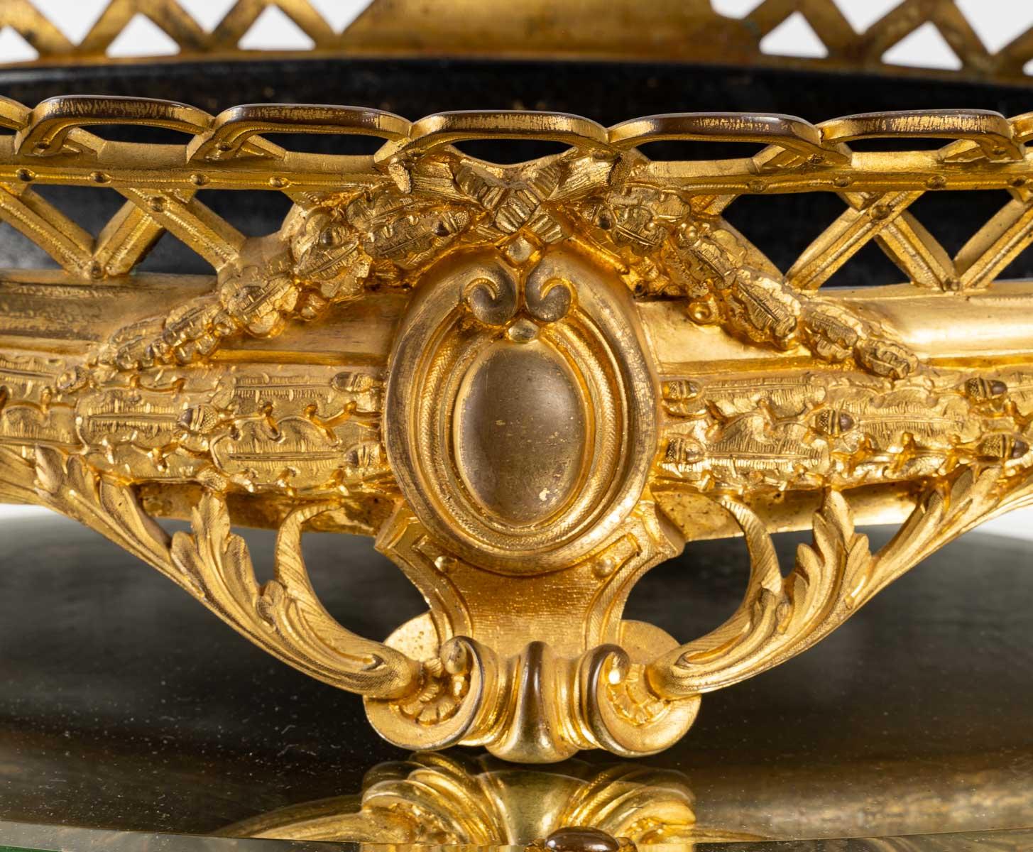 Gilt Bronze Planter and Centrepiece 2