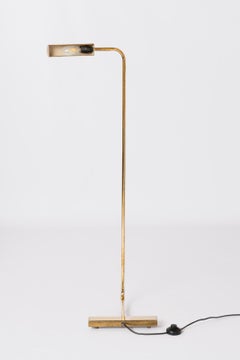 Gilt Bronze Reading Lamp att. Cedric Hartman - USA 1970's
