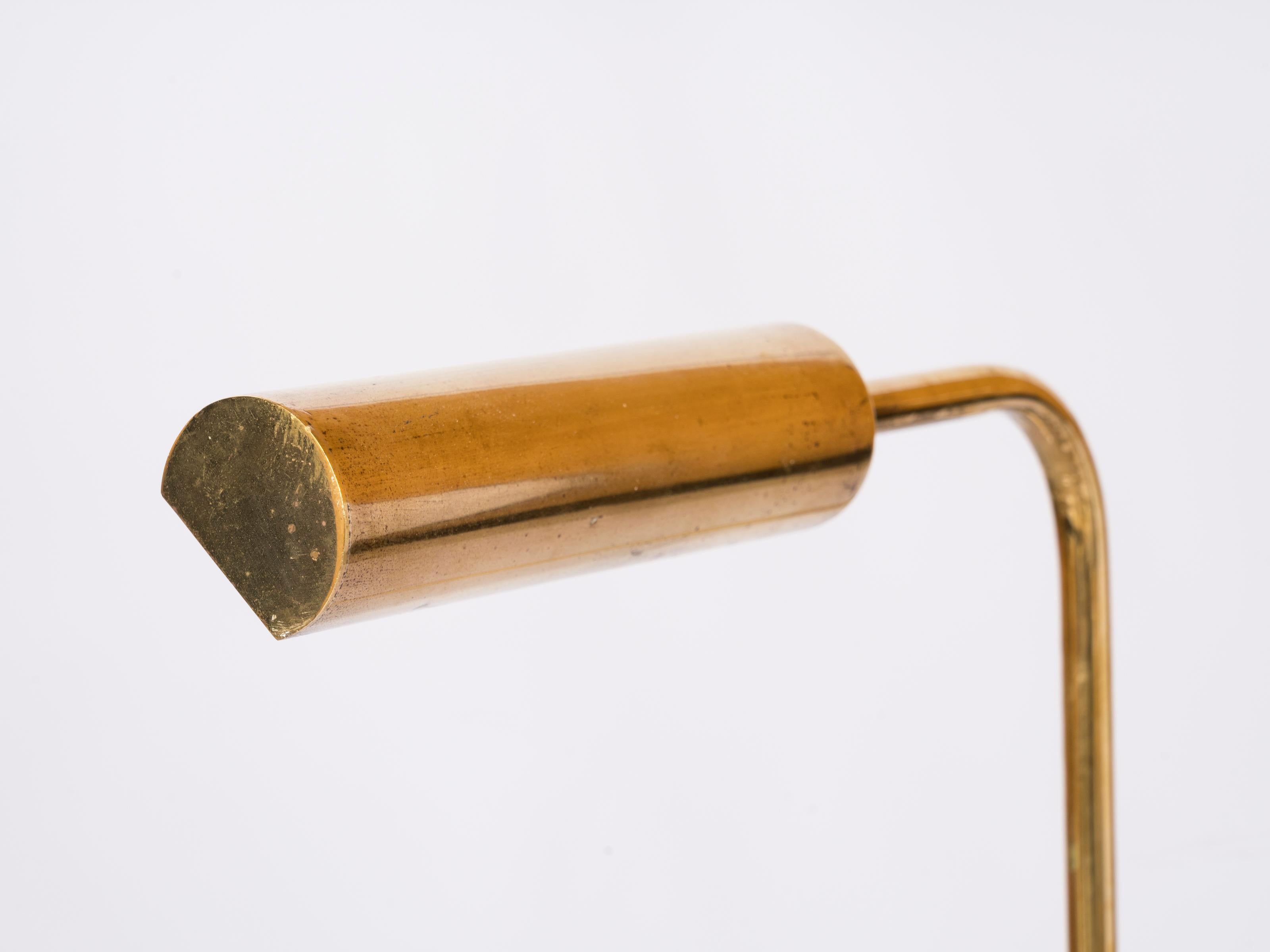 Lampe de lecture en bronze doré att. Cedric Hartman, États-Unis, années 1970 en vente 3