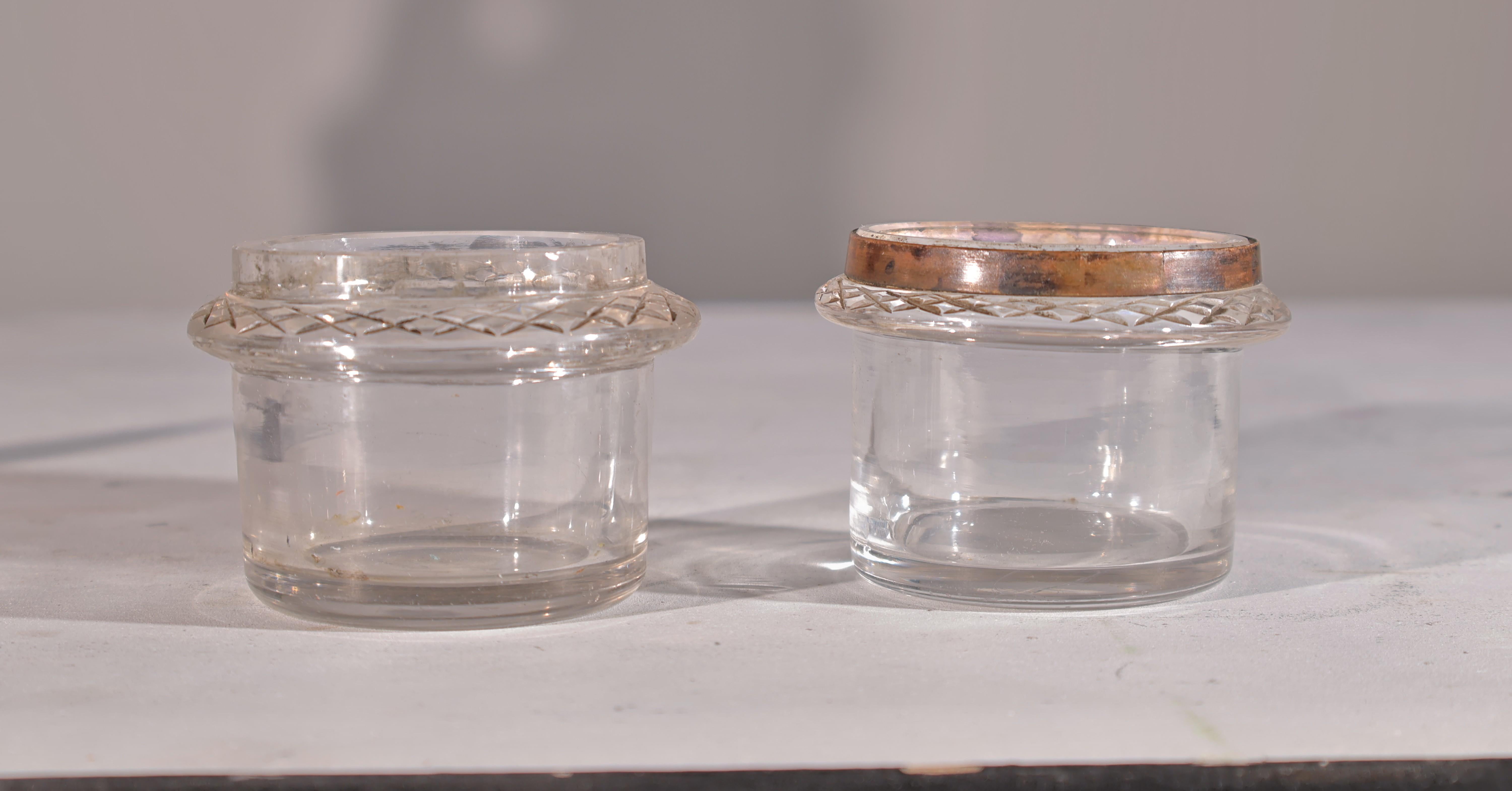 Gilt Bronze & Rouge Griotte Marble Inkwell For Sale 5