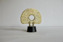 Sculpture en bronze doré