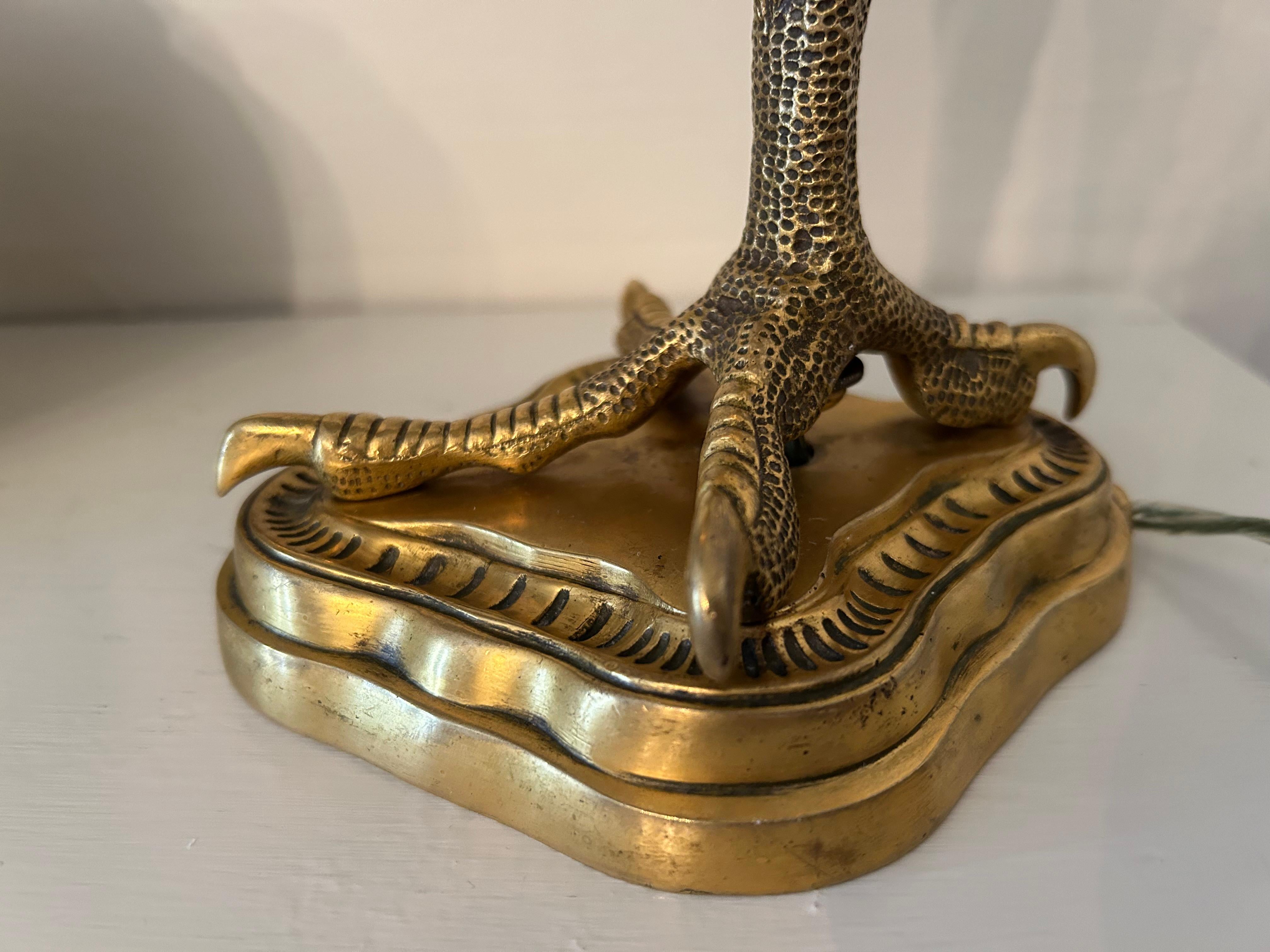 Gilt Bronze Table Lamp, 19th Century For Sale 6