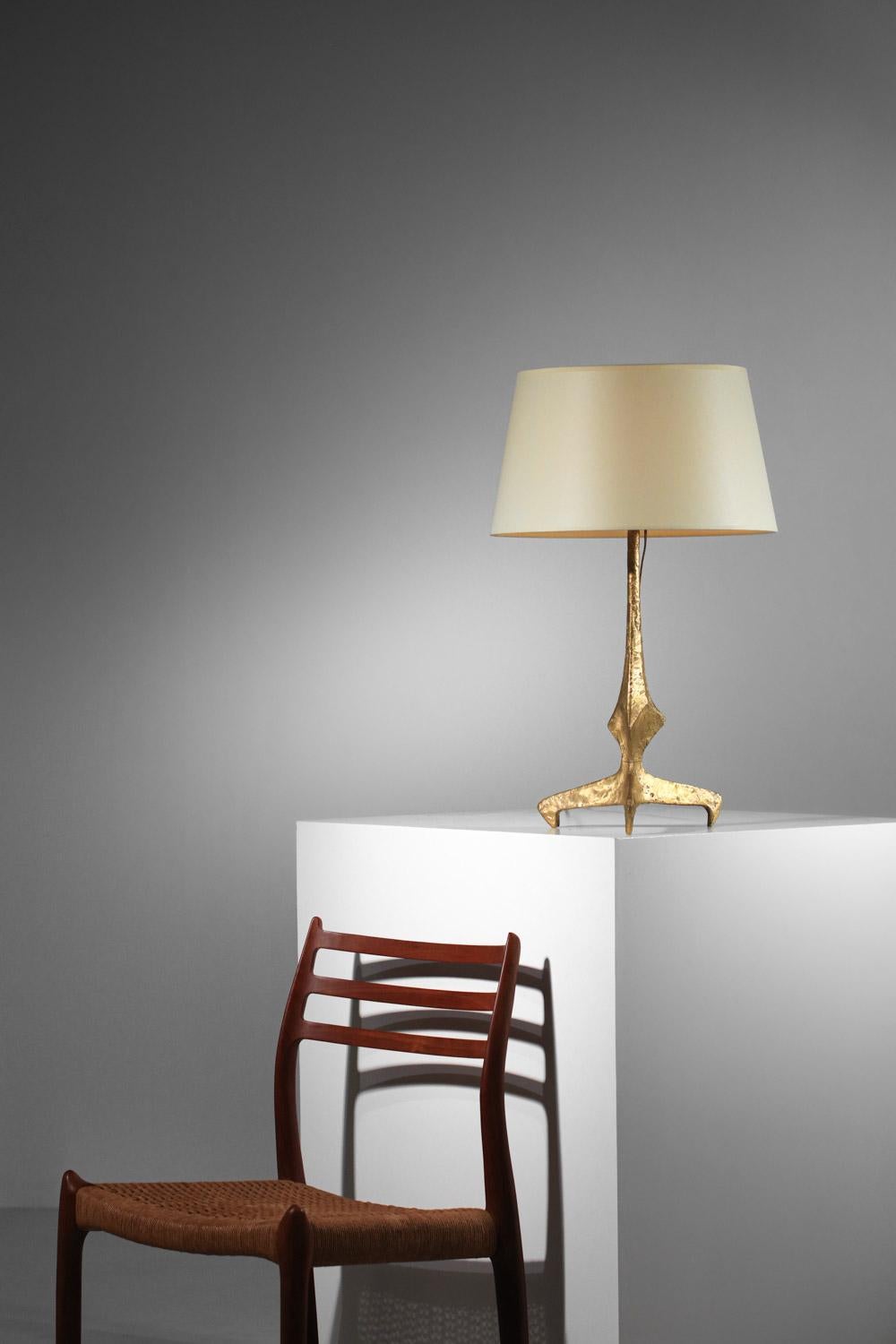 Lampe de table de style Felix Agostini en forme de tripode  en vente 1