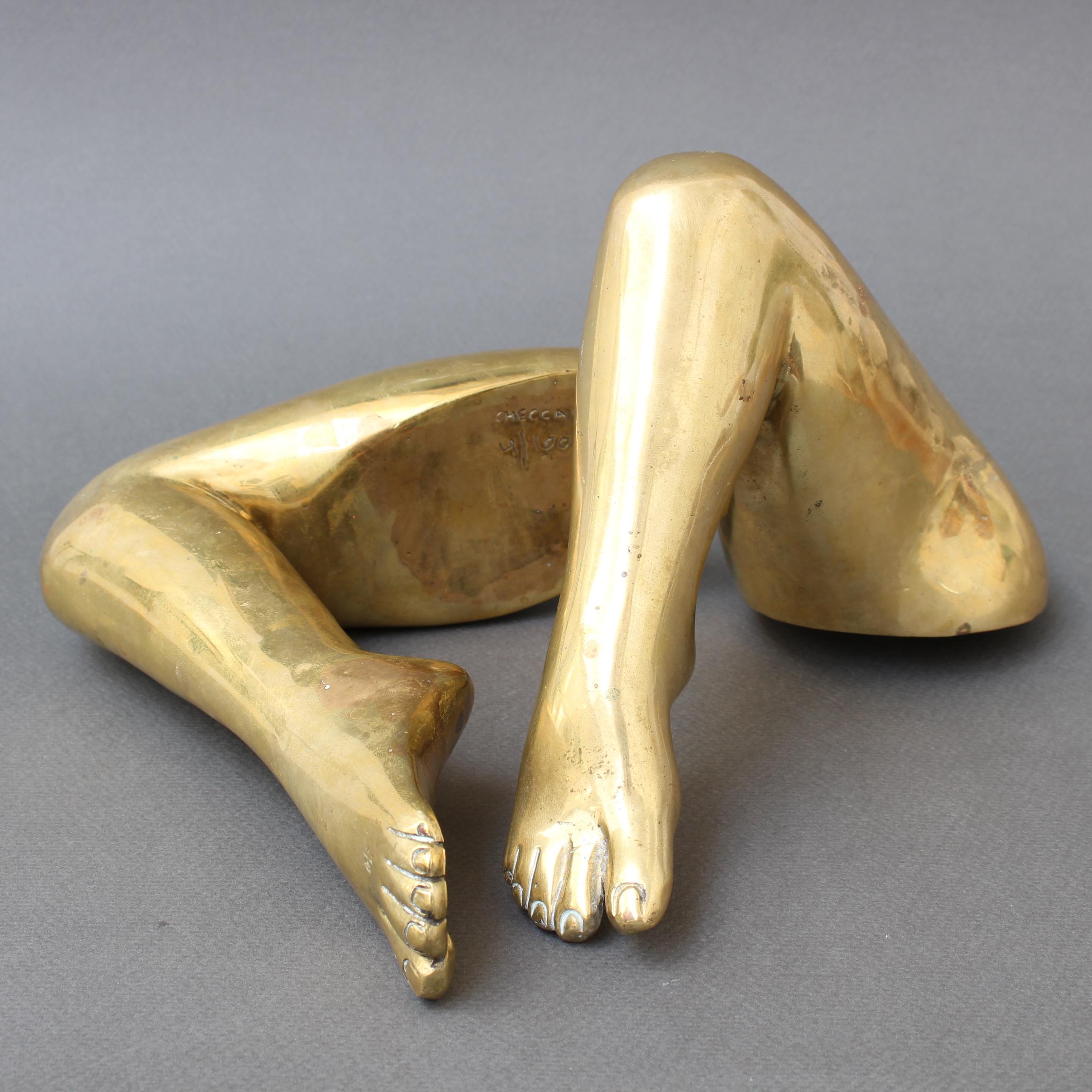 Gilt Bronze Table Leg Sculptures by Pietrina Checcacci, 'circa 1970s' 6