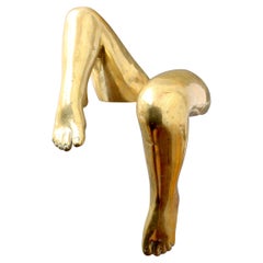 Gilt Bronze Table Leg Sculptures by Pietrina Checcacci, 'circa 1970s'