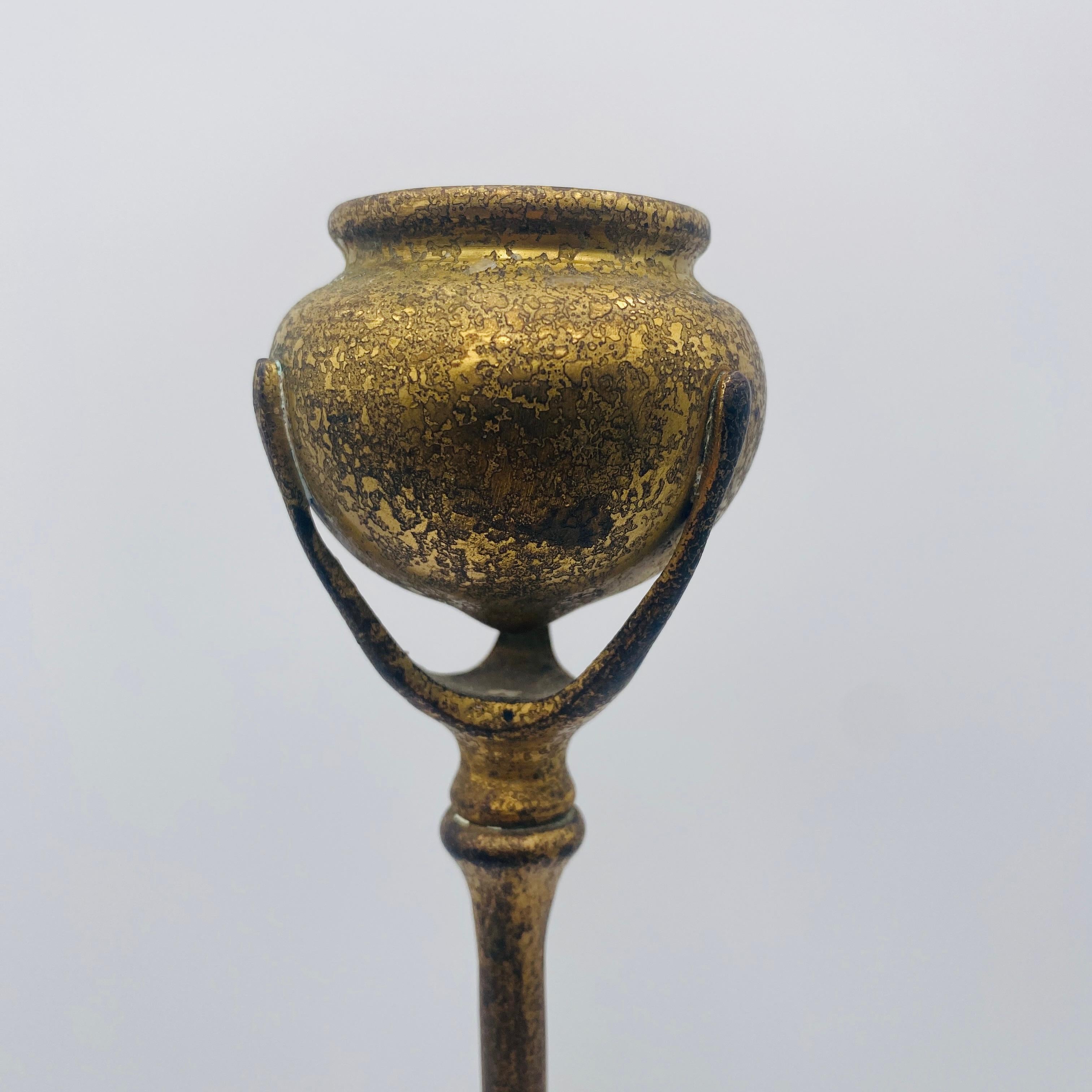 Tiffany Studios gilt bronze 