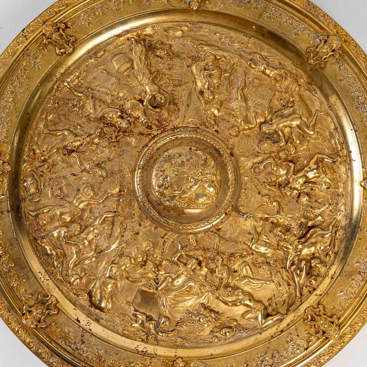 Gilt Bronze Tray, 19th Century For Sale 3