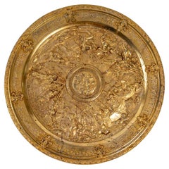 Antique Gilt Bronze Tray, 19th Century