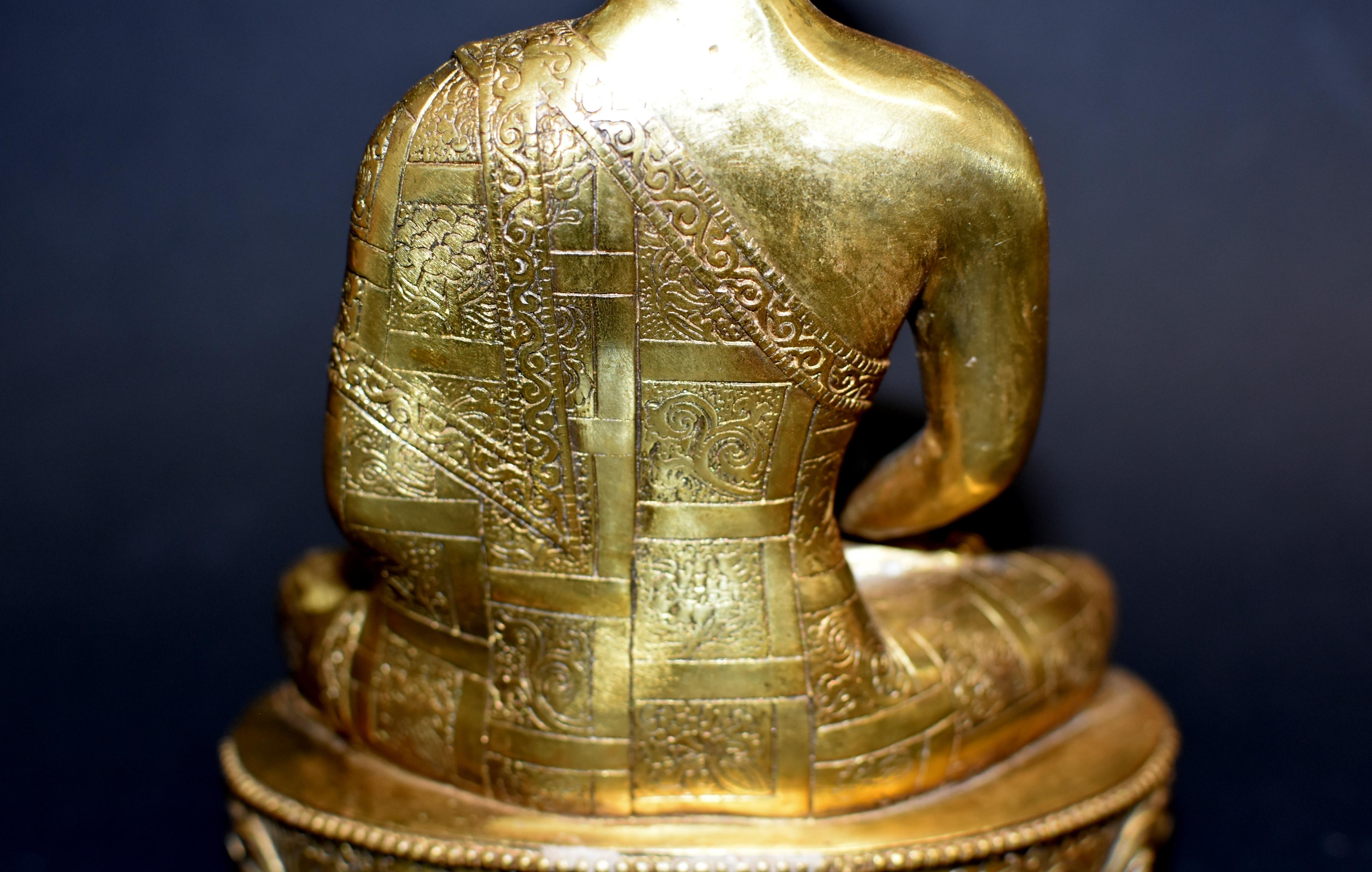 Gilt Bronze Young Sakyamuni Buddha 4