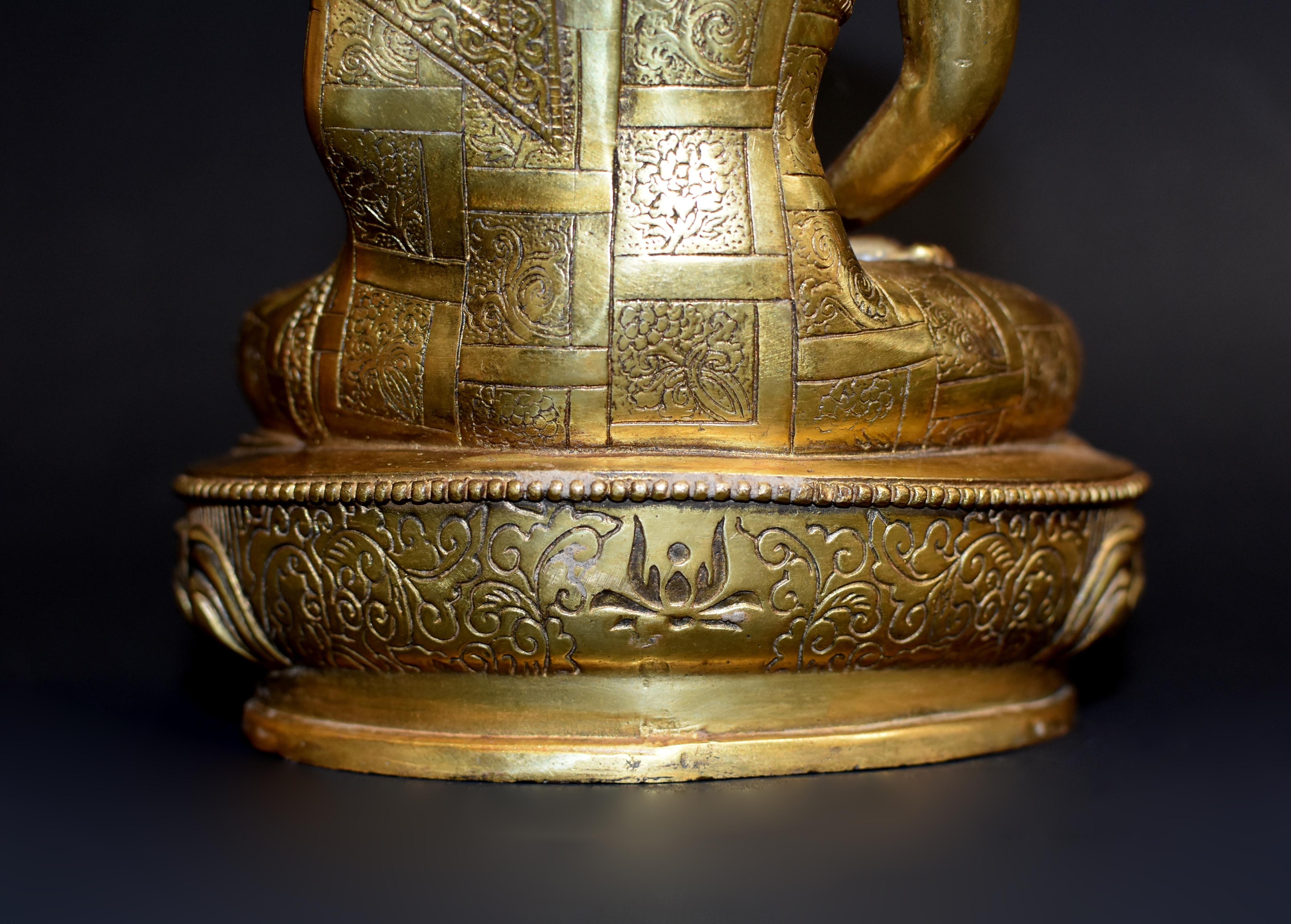 Gilt Bronze Young Sakyamuni Buddha 6