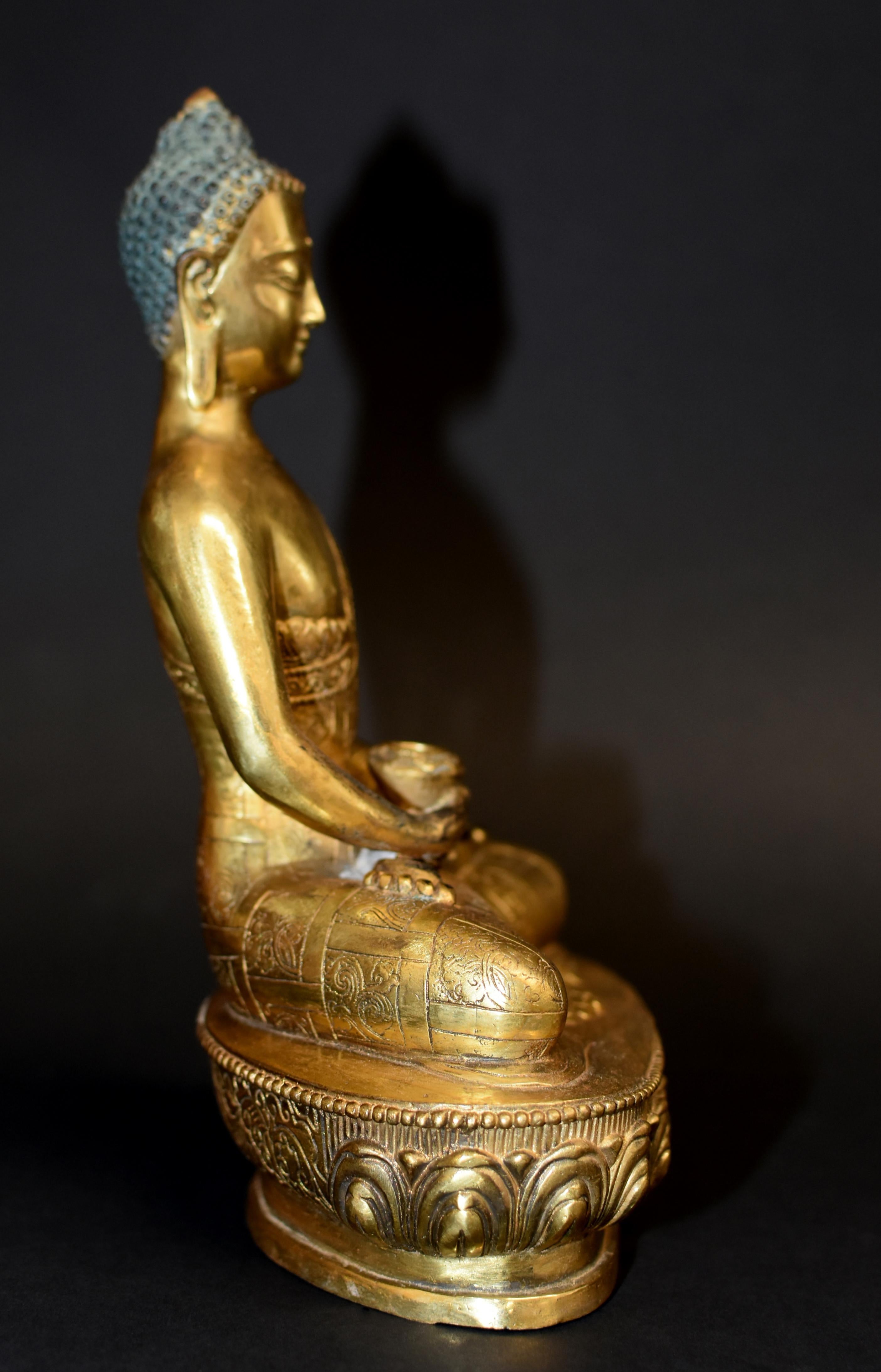 Gilt Bronze Young Sakyamuni Buddha 7