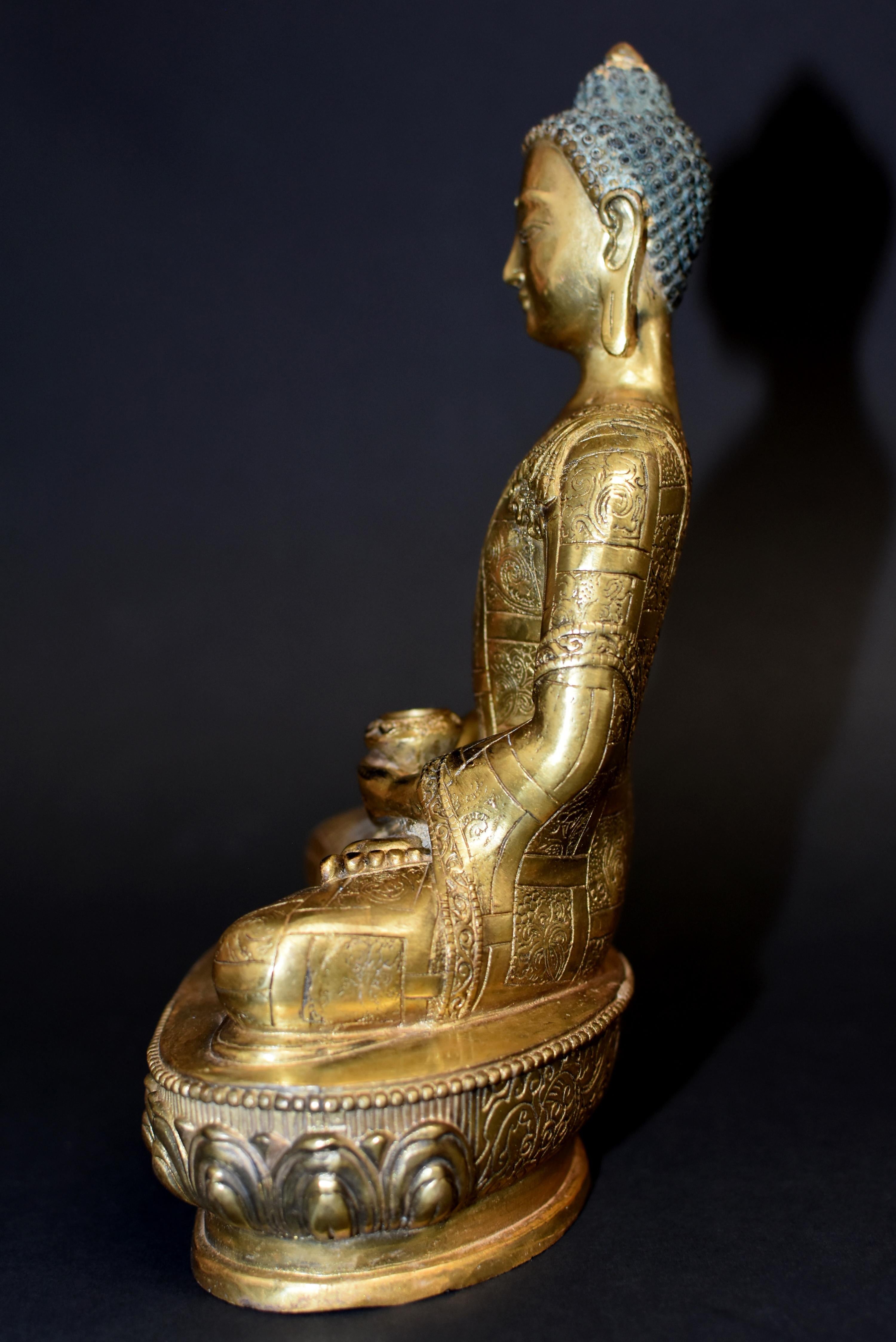 Gilt Bronze Young Sakyamuni Buddha 8