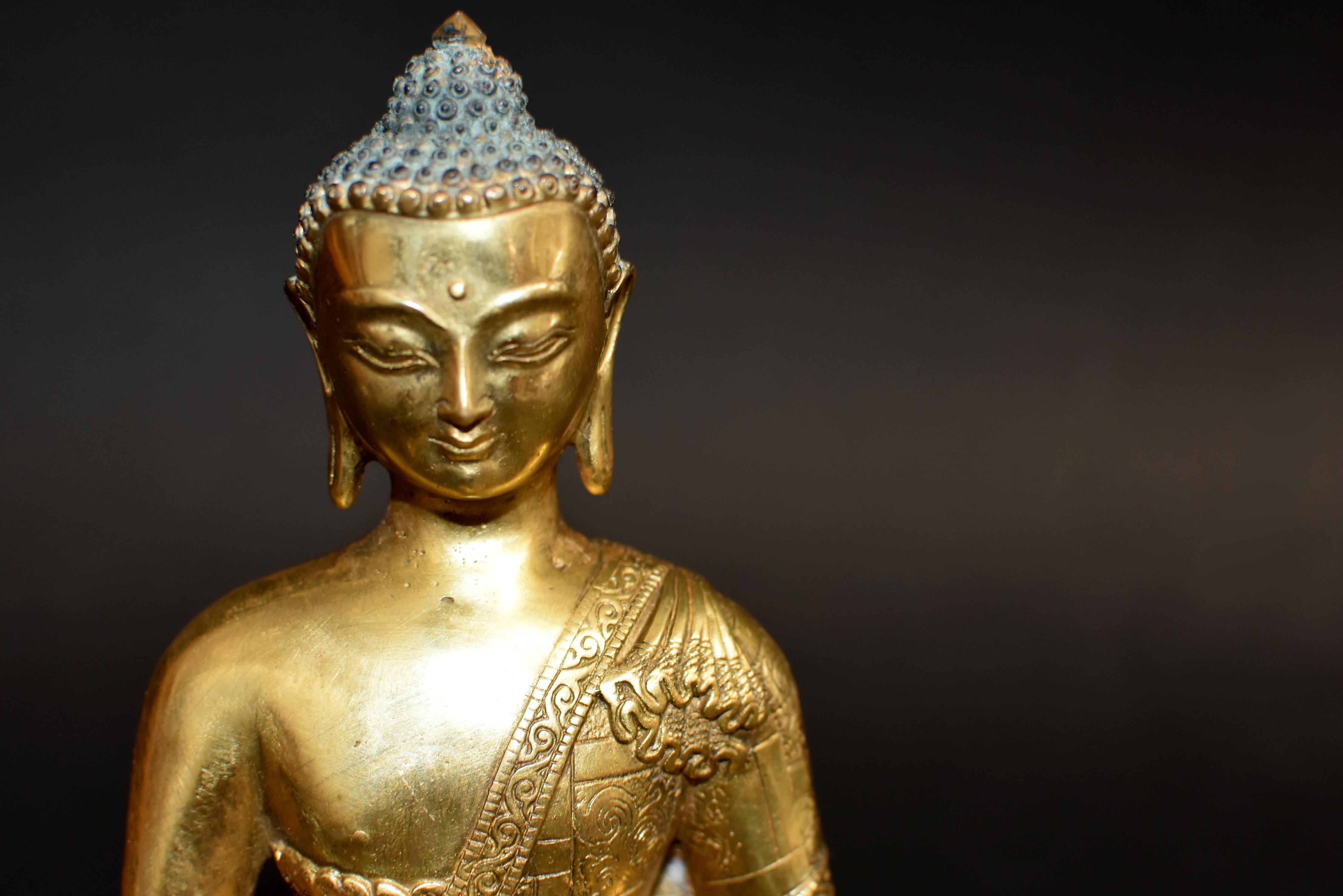 Gilt Bronze Young Sakyamuni Buddha 9